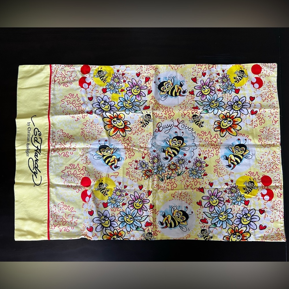 Ed Hardy Busy Lover Pillowcase Set